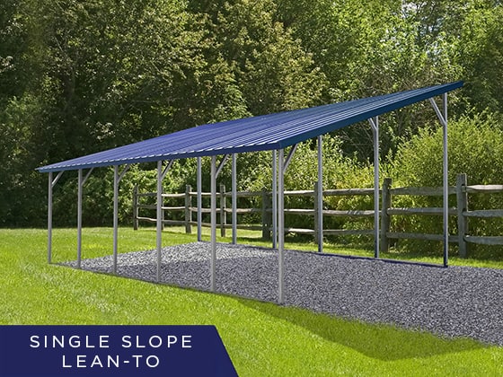 lean to metal carport kit